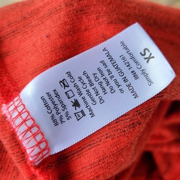 Lularoe red black heathered Maria Maxi dress size extra small - Picture 7 of 7